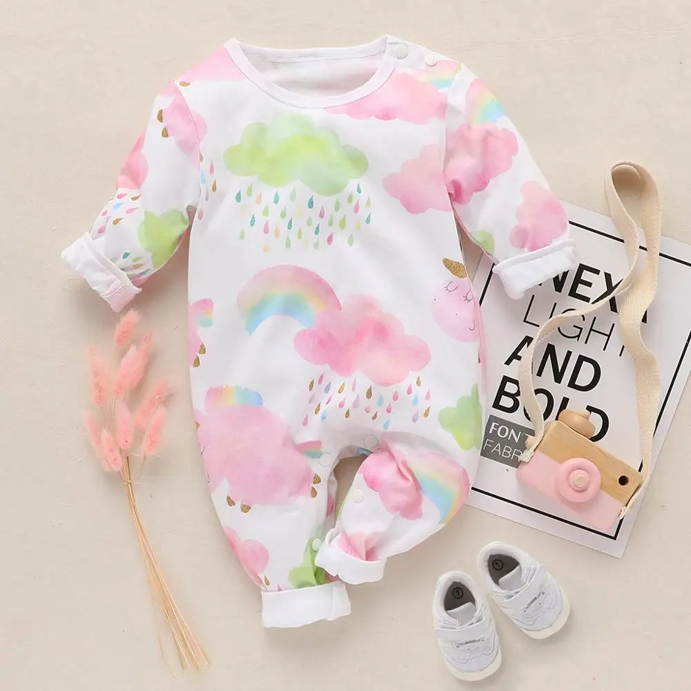 PatPat New Newborn Cotton Casual Baby / Toddler Rainbow Long-sleeved Jumpsuit for Baby Boy Baby Girl Crawling Suit
PatPat New Newborn Cotton Casual Baby / Toddler Rainbow Long-sleeved Jumpsuit for Baby Boy Baby Girl Crawling Suit