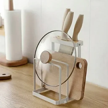 1 PCS Multi Layers Wrought Iron Pot Lid Holder Kitchen Cutting Board Storage Rack Knife Holder Kitchen Draining Racks
1 PCS Multi Layers Wrought Iron Pot Lid Holder Kitchen Cutting Board Storage Rack Knife Holder Kitchen Draining Racks
