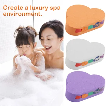 110g Rainbow Cloud Natural SPA Bath Salt Essential Oil Bomb for Moisturizes Dry Skin Bubble Massage SPA Handmade Bath Salt Bomb
110g Rainbow Cloud Natural SPA Bath Salt Essential Oil Bomb for Moisturizes Dry Skin Bubble Massage SPA Handmade Bath Salt Bomb