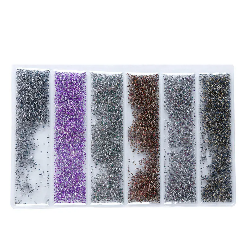 1 Pack 6 Color Nail Jewelry Crystal Sand Manicure Micro Drill Elf Beads DIY Nail Art Decorations Caviar Studs Nails Accessories
1 Pack 6 Color Nail Jewelry Crystal Sand Manicure Micro Drill Elf Beads DIY Nail Art Decorations Caviar Studs Nails Accessories