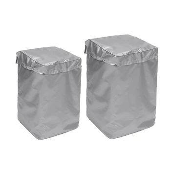 Silver Waterproof Washing Machine Cover Zippered Top Sunscreen Home Automatic Impeller Roller Dust Cover for Drum Accessories
Silver Waterproof Washing Machine Cover Zippered Top Sunscreen Home Automatic Impeller Roller Dust Cover for Drum Accessories