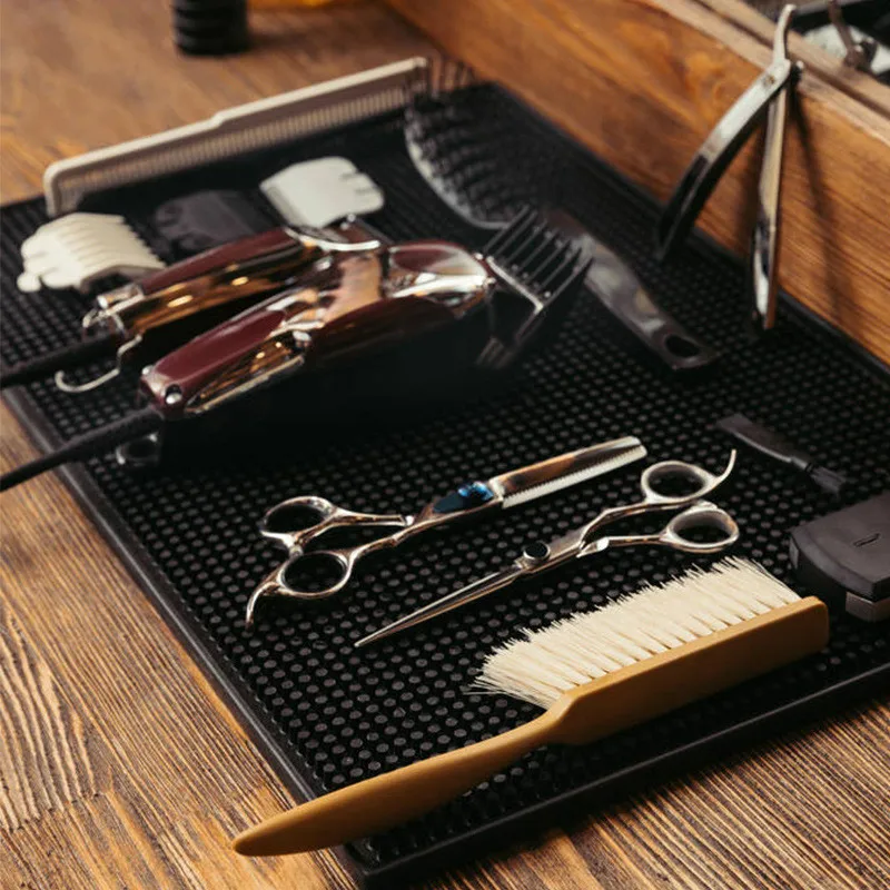 Professional Accessories Hairdresser Hairdressing Countertop Anti-skid Silicone Mat Dressing Table Tool Pad for Salon Use
Professional Accessories Hairdresser Hairdressing Countertop Anti-skid Silicone Mat Dressing Table Tool Pad for Salon Use