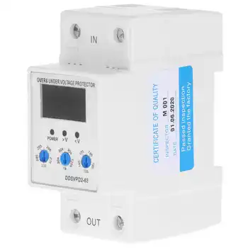DDSVPD2‑63 Adjustable Automatic Voltage Reset Protection Device Self‑Recovery Voltage Reconnect Device 220V
DDSVPD2‑63 Adjustable Automatic Voltage Reset Protection Device Self‑Recovery Voltage Reconnect Device 220V