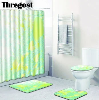 Thregost Printed Microfiber Rug Water Absorbing Bath Mats Toilet Floor Carpet 3 pcs Bath Mat Set Water Absorbent Mat Washable 
Thregost Printed Microfiber Rug Water Absorbing Bath Mats Toilet Floor Carpet 3 pcs Bath Mat Set Water Absorbent Mat Washable