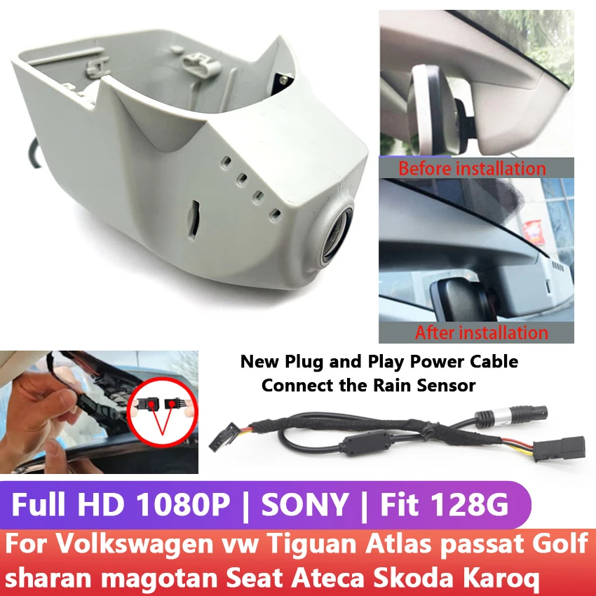 Easy to install Car DVR Dash Cam Camera HD CCD For Volkswagen vw Tiguan Atlas passat Golf sharan magotan Seat Ateca Skoda Karoq 
Easy to install Car DVR Dash Cam Camera HD CCD For Volkswagen vw Tiguan Atlas passat Golf sharan magotan Seat Ateca Skoda Karoq