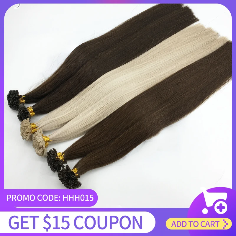 HiArt 1g U Tip Hair Extensions Salon Human Remy Nail Tip Hair Keratin Capsules Pre bonded Hair Extension Straight Fusion 16"-24"
HiArt 1g U Tip Hair Extensions Salon Human Remy Nail Tip Hair Keratin Capsules Pre bonded Hair Extension Straight Fusion 16"-24"