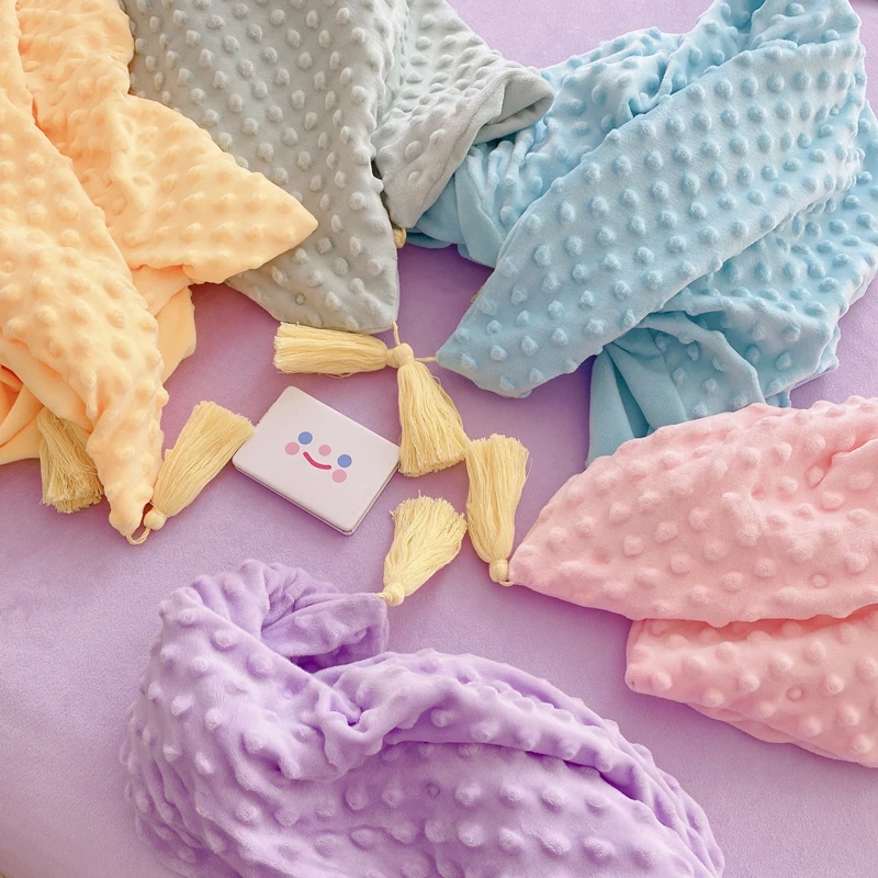 2pc 3D Dot Coral Fleece Pillowcase With Zipper And Tassel Deco Gentle Color Pink Blue Yellow Purple For Kids Adults Pillow Cover
2pc 3D Dot Coral Fleece Pillowcase With Zipper And Tassel Deco Gentle Color Pink Blue Yellow Purple For Kids Adults Pillow Cover