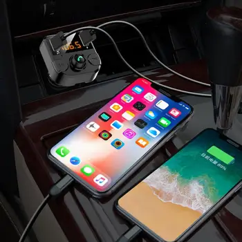 Car Bluetooth MP3 Player BT36B Bluetooth Dual USB Car Charger FM Transmitter Handsfree Audio MP3 Player
Car Bluetooth MP3 Player BT36B Bluetooth Dual USB Car Charger FM Transmitter Handsfree Audio MP3 Player