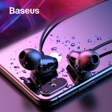 Baseus IPX5 S09 fone de Ouvido Bluetooth Sem Fio Fones De Ouvido À Prova D' Água Esportes Neckband Fone de ouvido fone de Ouvido Fones de Ouvido Estéreo Fones de Ouvido(China)