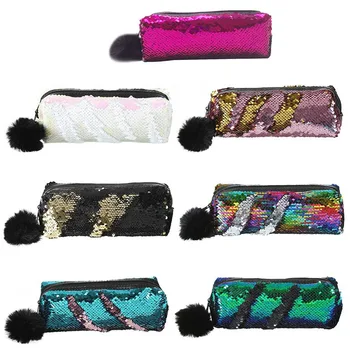 Kawaii Pencil Case for Girls Boy School Penal Pen Bag Mermaid Sequin Cute Shining Cosmetic Pencilcase Organizer Hairball Pouches
Kawaii Pencil Case for Girls Boy School Penal Pen Bag Mermaid Sequin Cute Shining Cosmetic Pencilcase Organizer Hairball Pouches