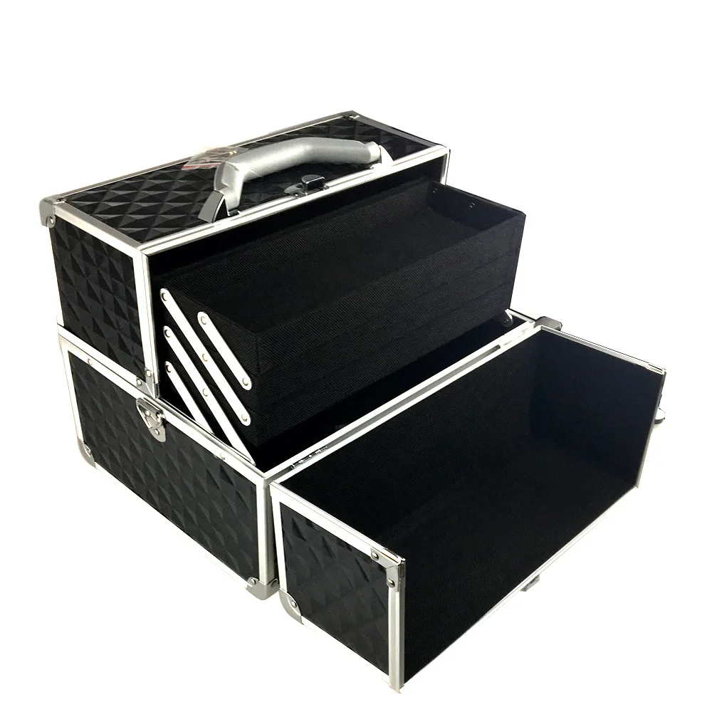 Manufacturers Direct Selling Black And White with Pattern Water Cube Cosmetic Case Aluminum Case Portable Cosmetic Case Dedicate
Manufacturers Direct Selling Black And White with Pattern Water Cube Cosmetic Case Aluminum Case Portable Cosmetic Case Dedicate