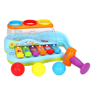 Rainbow Xylophone Piano Pounding Bench for Kids with Balls and Hammer ,Babies Piano Toys ,Best Toddler Gift,Toy for 1-3 Year Old
Rainbow Xylophone Piano Pounding Bench for Kids with Balls and Hammer ,Babies Piano Toys ,Best Toddler Gift,Toy for 1-3 Year Old