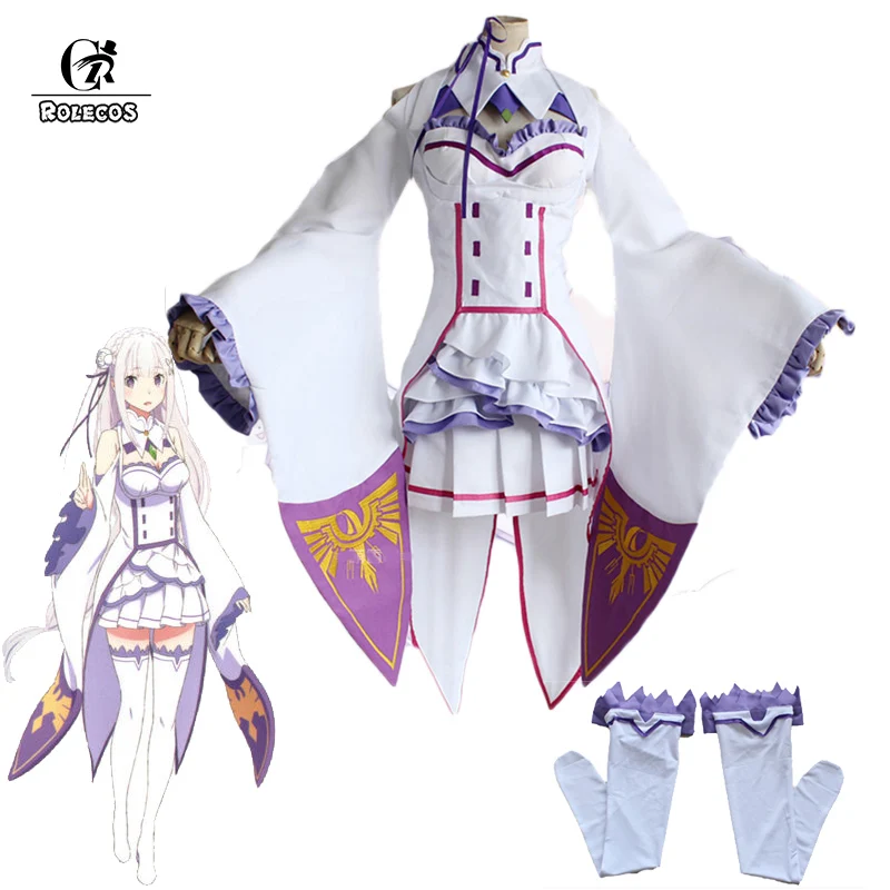 ROLECOS Anime Zero Life in a Different World from Zero Female Emilia Cosplay Costume Coat+Headwear+Skirt+Stockings Adult Costume
ROLECOS Anime Zero Life in a Different World from Zero Female Emilia Cosplay Costume Coat+Headwear+Skirt+Stockings Adult Costume