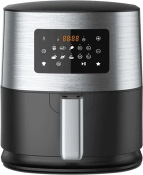 Smart Air Fryer 6l 1700w Digital Screen Air Fryer Us Plug Base For Air Frying Digital Touchscreen 6 Cooking Presets#hwc45
Smart Air Fryer 6l 1700w Digital Screen Air Fryer Us Plug Base For Air Frying Digital Touchscreen 6 Cooking Presets#hwc45