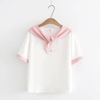 2018 new summer wear sexy shirt womens clothing cartoon design T shirt Casual Summer Cotton
2018 new summer wear sexy shirt womens clothing cartoon design T shirt Casual Summer Cotton