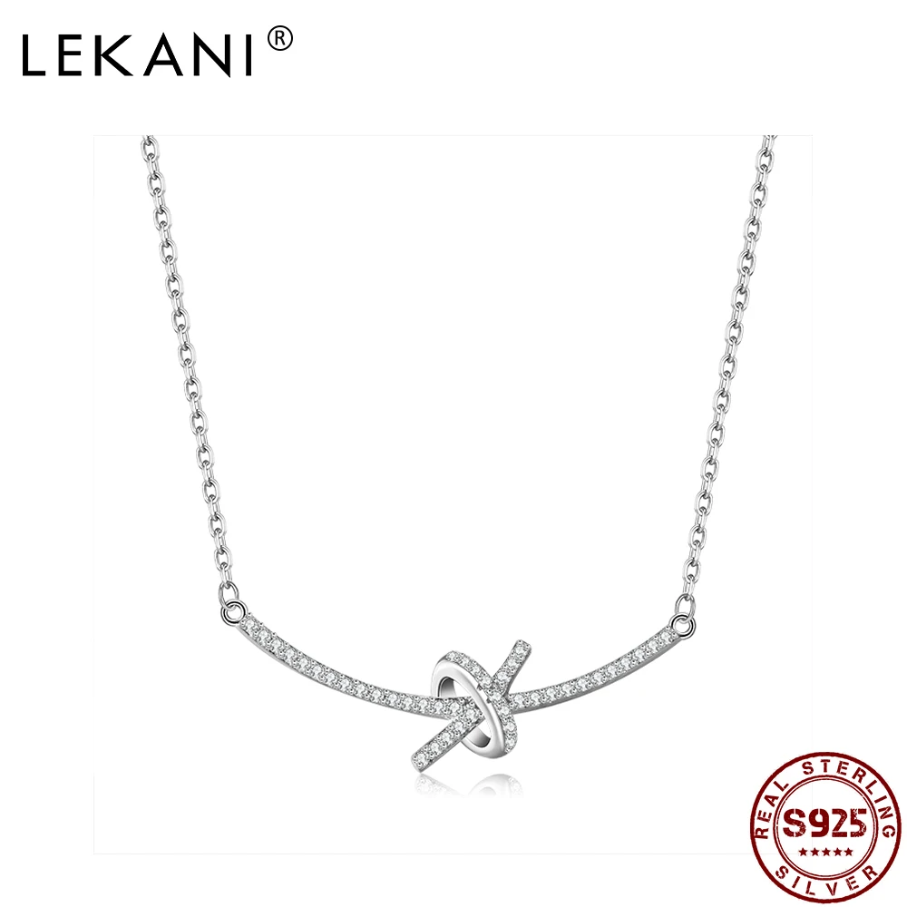 LEKANI S925 Sterling Silver Exquisite Necklace Women Cubic Zircon Pendant Necklaces Ladies Party Jewelry New Arrival Recommend
LEKANI S925 Sterling Silver Exquisite Necklace Women Cubic Zircon Pendant Necklaces Ladies Party Jewelry New Arrival Recommend