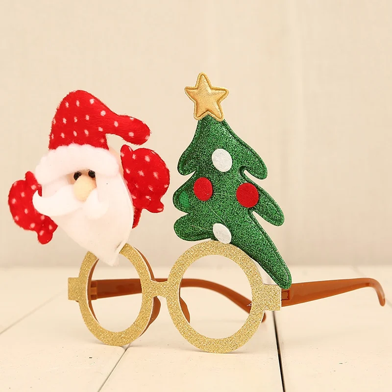 Cute Christmas Glasses Frame New Year Glasses Gifts For Children Santa Claus Deer Snowman Christmas Ornaments Supplies
Cute Christmas Glasses Frame New Year Glasses Gifts For Children Santa Claus Deer Snowman Christmas Ornaments Supplies