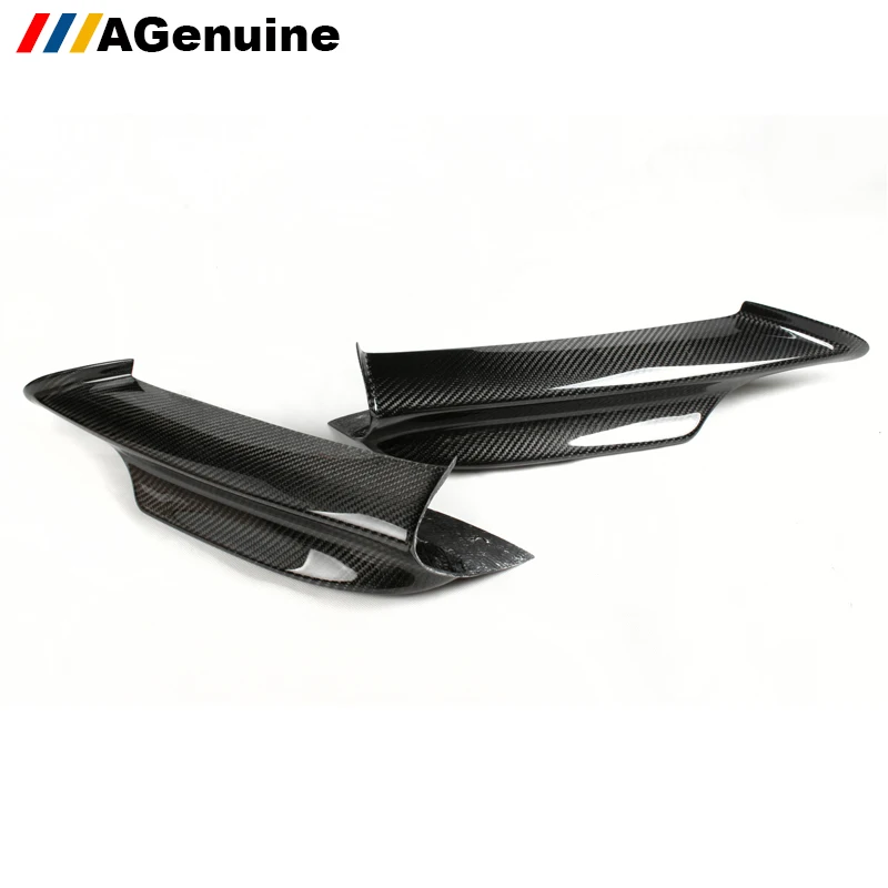 Carbon fiber front bumper lip end chin aprons splitters for BMW 3 series E90 mtech 2005-2008 | Автомобили и мотоциклы