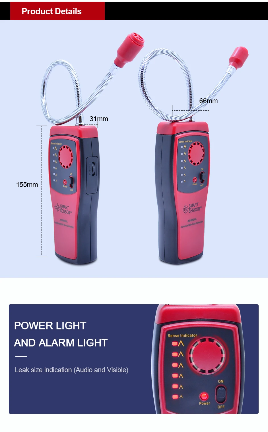 Gas Analyzer Combustible Gas detector Gas Analyzer Combustible Gas detector