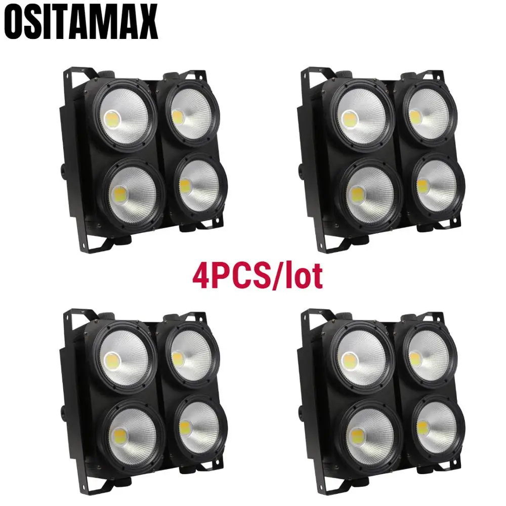 Светодиодный COB светильник Blinder 4x100 Вт Matirx сценический ing Теплый Холодный белый DMX