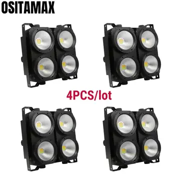 LED COB Light Blinder 4x100w Matirx Stage Lighting Blinder Light Warm Cool White DMX Control LED Audience Blinder Lights Party 
LED COB Light Blinder 4x100w Matirx Stage Lighting Blinder Light Warm Cool White DMX Control LED Audience Blinder Lights Party