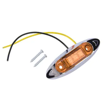 1 Pc Fish Shaped 3 Leds Clearance Side Marker 12V DC Trailer Van Turn Indicator Signal Lights Automobiles Direction Lamp
1 Pc Fish Shaped 3 Leds Clearance Side Marker 12V DC Trailer Van Turn Indicator Signal Lights Automobiles Direction Lamp