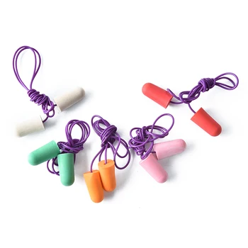 Soft Silicone Corded Ear Plugs Ears Protector Reusable Hearing Protection Noise Reduction Earplugs Earmuff
Soft Silicone Corded Ear Plugs Ears Protector Reusable Hearing Protection Noise Reduction Earplugs Earmuff