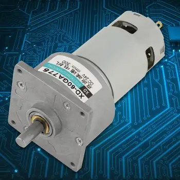 1PC 12/4V DC Gear Reducer Motor 35W High Power And Large Torque Speed Micro DC Metal Gear Motor Adjustable CW/CCW
1PC 12/4V DC Gear Reducer Motor 35W High Power And Large Torque Speed Micro DC Metal Gear Motor Adjustable CW/CCW