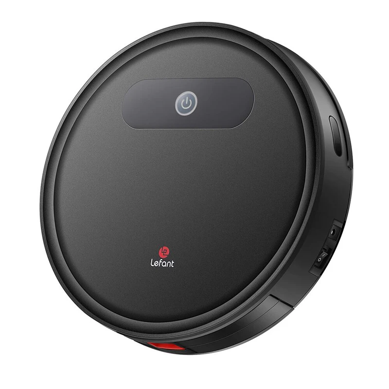Lefant M301 600ml Robot Vacuum Cleaner Black Ultra-thin Lightweight 1500Pa Suction 110Mins Working Time for Home Cleaning
Lefant M301 600ml Robot Vacuum Cleaner Black Ultra-thin Lightweight 1500Pa Suction 110Mins Working Time for Home Cleaning