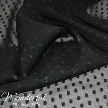 LEO&LIN Black Silk Georgette Chiffon Thin Skirt Shirt Fabric Fabric DIY Patchwork Tissue
LEO&LIN Black Silk Georgette Chiffon Thin Skirt Shirt Fabric Fabric DIY Patchwork Tissue