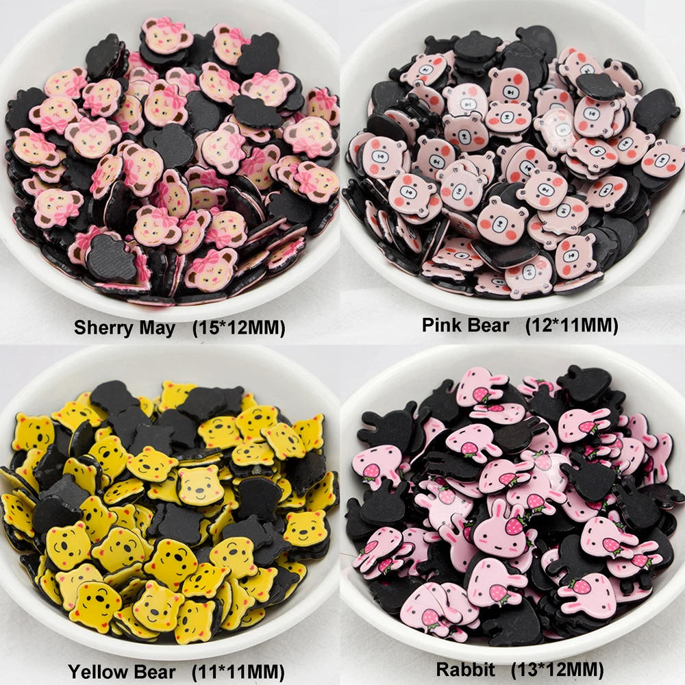 100pcs/lot Small Size Cartoon Bear Head Flatback Resin Animal Planar Resin Cabochon For Hair Bows DIY Craft Home Decoration
100pcs/lot Small Size Cartoon Bear Head Flatback Resin Animal Planar Resin Cabochon For Hair Bows DIY Craft Home Decoration
