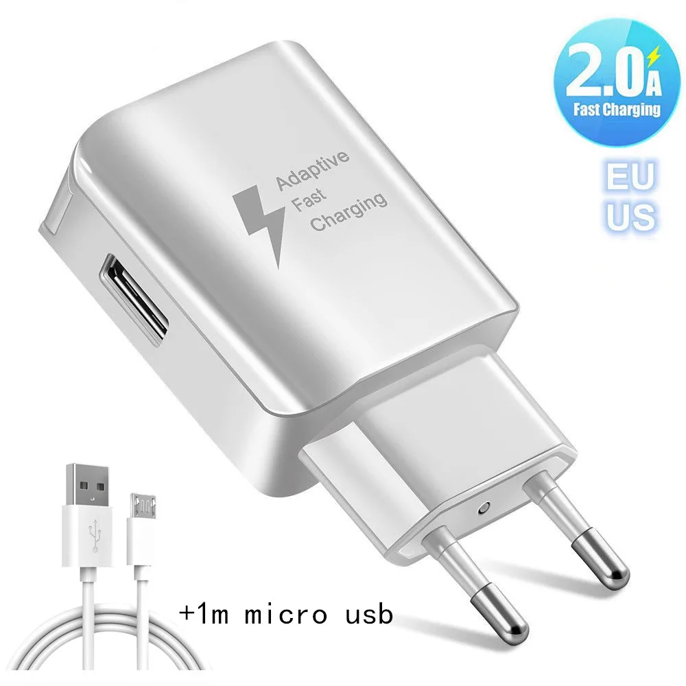 5V 2A Universal Fast USB Charger EU US UK Plug Travel Wall Mobile Phone Charger Adapter For Samsung Xiaomi Huawei LG Micro usb
5V 2A Universal Fast USB Charger EU US UK Plug Travel Wall Mobile Phone Charger Adapter For Samsung Xiaomi Huawei LG Micro usb