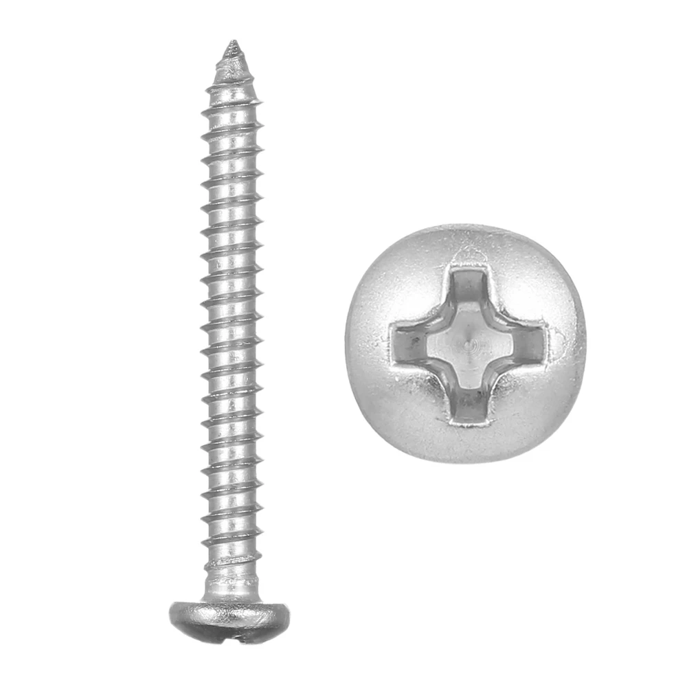 A2 DIN7981 #6 3.5mm 304 Stainless Steel Screw Countersunk Self Tapping Wood Screws 3.5mm*6mm
A2 DIN7981 #6 3.5mm 304 Stainless Steel Screw Countersunk Self Tapping Wood Screws 3.5mm*6mm