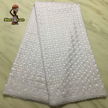 100% Cotton Design Swiss Voile Lace In Switzerland With Stones White African Dry Lace Fabric High Quality Nigerian For Wedding
100% Cotton Design Swiss Voile Lace In Switzerland With Stones White African Dry Lace Fabric High Quality Nigerian For Wedding