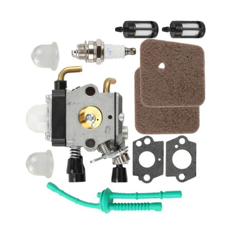 Fuel Line Carburetor kit Gaskets For STIHL FS38 FS45 FS46 FS55 Spark Plug Air Filters Convenient Practical
Fuel Line Carburetor kit Gaskets For STIHL FS38 FS45 FS46 FS55 Spark Plug Air Filters Convenient Practical