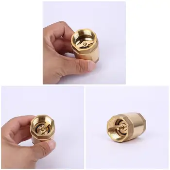 Brass In-line Spring Check Valve Thread One Way Check Valve for Liquid Gas DNJ998
Brass In-line Spring Check Valve Thread One Way Check Valve for Liquid Gas DNJ998