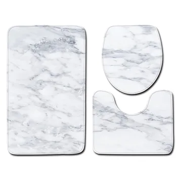 Marble Series Printed Bath Mat Set Three-piece Absorbent Foot Pad Floor Mat Anti Slip Washable Home Decor Bathroom Mat Rug
Marble Series Printed Bath Mat Set Three-piece Absorbent Foot Pad Floor Mat Anti Slip Washable Home Decor Bathroom Mat Rug