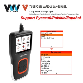 Original Viecar VP101 Code Reader Read/Clear Fault Code I/M DTC OBDII / EOBD USB OBD 2 OBD2 Car Diagnostic Scanner Auto Tool
Original Viecar VP101 Code Reader Read/Clear Fault Code I/M DTC OBDII / EOBD USB OBD 2 OBD2 Car Diagnostic Scanner Auto Tool