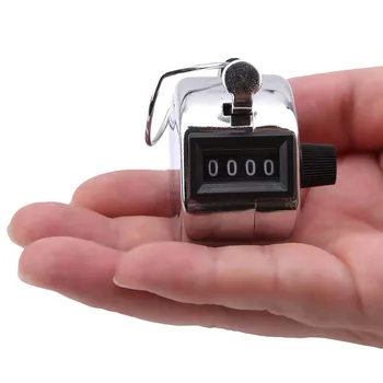 Digital Hand Tally Counter 4 Digit Number Hand Held Tally Counter Manual Counting Golf Clicker Training Counter
Digital Hand Tally Counter 4 Digit Number Hand Held Tally Counter Manual Counting Golf Clicker Training Counter