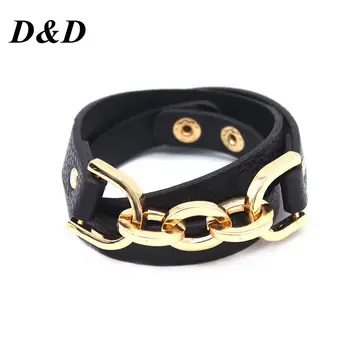 2019 New Fashion Charm Leather Bracelets For Women Jewelry Wholesale Punk Cool Women Round Wrap Christmas Gifts
2019 New Fashion Charm Leather Bracelets For Women Jewelry Wholesale Punk Cool Women Round Wrap Christmas Gifts