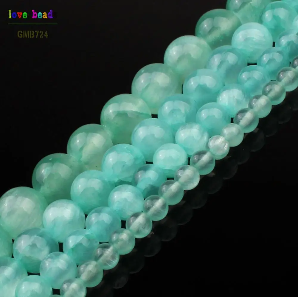 4/6/8/10mm Smooth Cyan-Blue Jades Stone Beads DIY Beads for Jewellery Making 15 Inch Making Bracelets for Women
4/6/8/10mm Smooth Cyan-Blue Jades Stone Beads DIY Beads for Jewellery Making 15 Inch Making Bracelets for Women