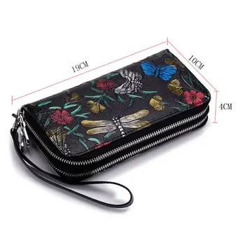 Rose Embossed Long Zipper Wallet Purse RFID Leather Card Holder Case with Wrist Strap Handbag M6CC
Rose Embossed Long Zipper Wallet Purse RFID Leather Card Holder Case with Wrist Strap Handbag M6CC