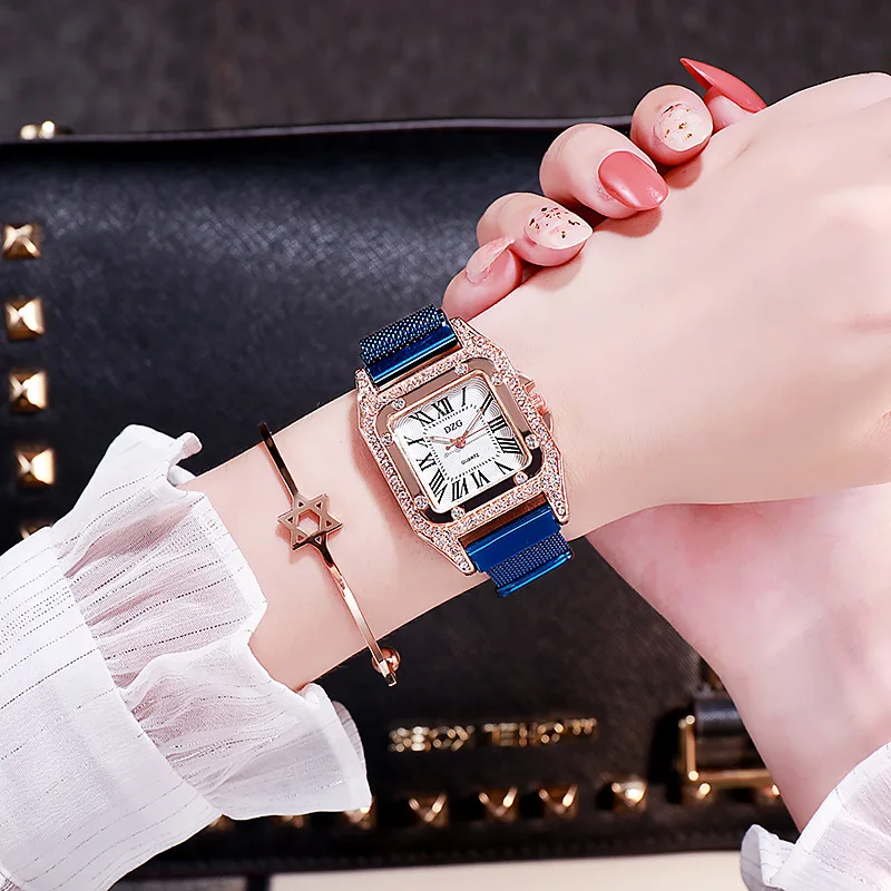 Women Fashion Blue Watches Top Brand Luxury Diamond Ladies Quartz Wristwatch Magnetic For Female Bracelet Clock Waterproof 2019
Women Fashion Blue Watches Top Brand Luxury Diamond Ladies Quartz Wristwatch Magnetic For Female Bracelet Clock Waterproof 2019