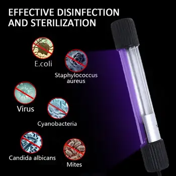 Disinfection Lamp 7W Clean Energy Conservation Germicidal Lamp Sterilizer Lamp UV Light Sterilizer Sterilize Family Portable
Disinfection Lamp 7W Clean Energy Conservation Germicidal Lamp Sterilizer Lamp UV Light Sterilizer Sterilize Family Portable