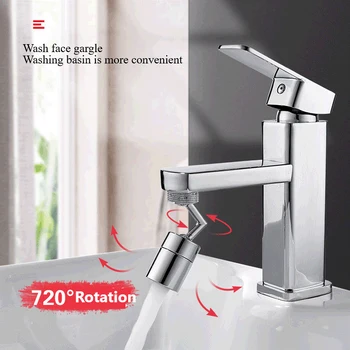 720 Degrees Universal Splash Filter Faucet Spray Head Anti Splash Filter Faucet Movable Kitchen Tap Water Saving Nozzle Sprayer
720 Degrees Universal Splash Filter Faucet Spray Head Anti Splash Filter Faucet Movable Kitchen Tap Water Saving Nozzle Sprayer