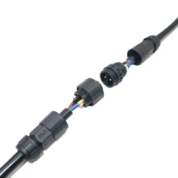 M19 IP68 Waterproof Connector Electrical Cable Connectors Screw Locking Plug Socket Conector 2 3 4Pin 7-10.5mm Wire Junction Box
M19 IP68 Waterproof Connector Electrical Cable Connectors Screw Locking Plug Socket Conector 2 3 4Pin 7-10.5mm Wire Junction Box