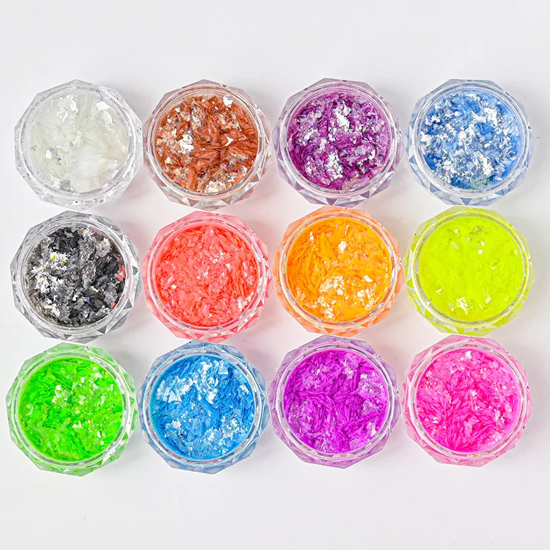 1 Jar Fluorescent Opal Powder Polarized Powder Ultra-Thin Sequins Brocade Powder Snow Velvet Powder Sparkly Mix Glitter Manicure
1 Jar Fluorescent Opal Powder Polarized Powder Ultra-Thin Sequins Brocade Powder Snow Velvet Powder Sparkly Mix Glitter Manicure