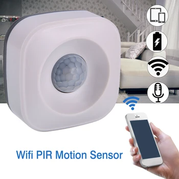 PIR Motion Sensor Detector Wireless Wifi Smart Motion Home Security System Detector Sensor Doorbells
PIR Motion Sensor Detector Wireless Wifi Smart Motion Home Security System Detector Sensor Doorbells