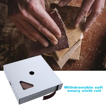 50m/box Sandpaper Polishing Abrasive Belt Metal Glass Woodworking Sanding Paper Metal Polishing Dry and Wet Durable Tool
50m/box Sandpaper Polishing Abrasive Belt Metal Glass Woodworking Sanding Paper Metal Polishing Dry and Wet Durable Tool