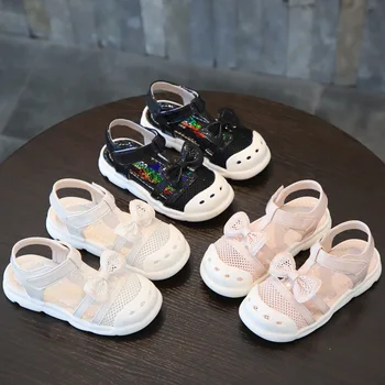 Girls' Sandals 2020 Summer New Fashion Korean Bow Soft Bottom Girls' All-around Princess Shoes Baotou Kick-proof Sandals D280
Girls' Sandals 2020 Summer New Fashion Korean Bow Soft Bottom Girls' All-around Princess Shoes Baotou Kick-proof Sandals D280